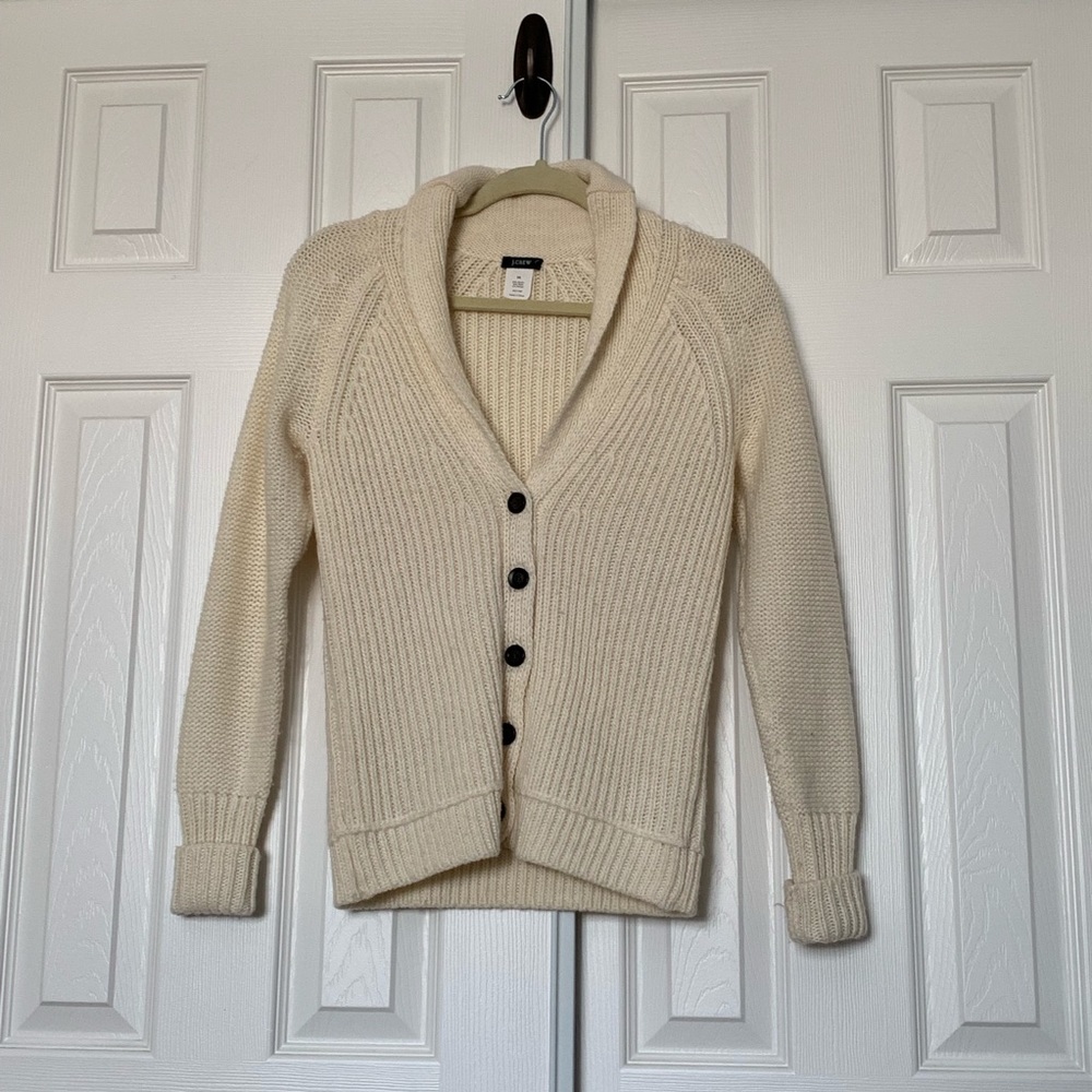JCrew Shawl Wool Cardigan
